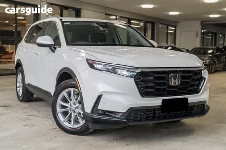 White 2025 Honda CR-V Wagon Vti L (Awd) 5 Seats