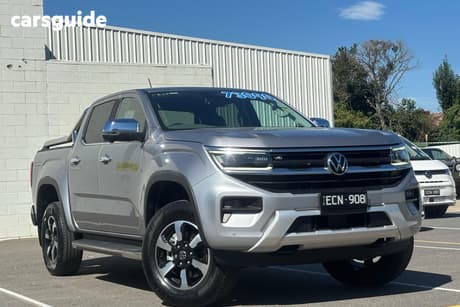 Silver 2025 Volkswagen Amarok Ute Tray TDI600 STYLE
