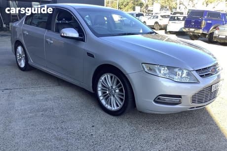 Silver 2014 Ford Falcon Sedan G6E Ecoboost