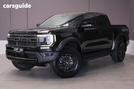Black 2022 Ford Ranger Double Cab Pick Up Raptor 3.0 (4X4)