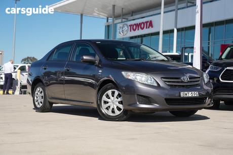 Grey 2009 Toyota Corolla Sedan Ascent