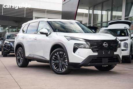 White 2026 Nissan X-Trail Wagon Ti (4Wd) E-Power (Hybrid)