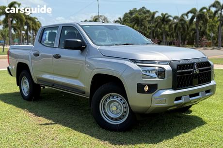 Silver 2026 Mitsubishi Triton Double Cab Pick Up Glx (4X4)