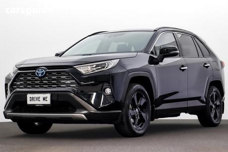 Black 2019 Toyota RAV4 Wagon Cruiser Awd Hybrid