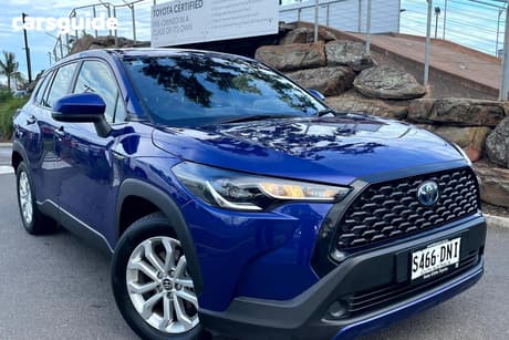 Blue 2023 Toyota Corolla Cross Wagon Gx 2Wd Hybrid