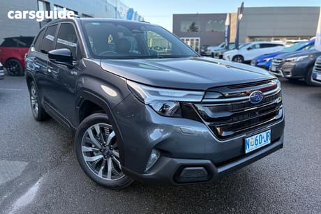 Grey 2025 Subaru Forester Wagon Hybrid Touring (Awd)