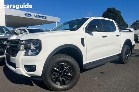 White 2026 Ford Ranger Double Cab Pick Up Black Edition 3.0 (4X4)