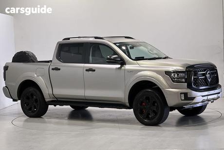 Silver 2025 GWM Cannon Alpha Dual Cab Utility Ultra Phev (4X4)