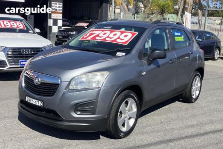 Grey 2014 Holden Trax Wagon Ls