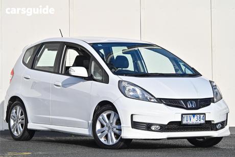 White 2012 Honda Jazz Hatchback Vibe-S