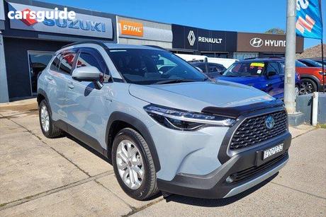 Grey 2023 Toyota Corolla Cross SUV GXL