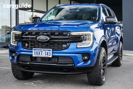 Blue 2023 Ford Everest Wagon Sport (4Wd)
