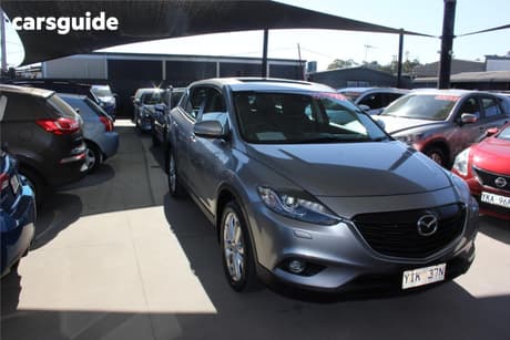 Silver 2013 Mazda CX-9 Wagon Grand Touring