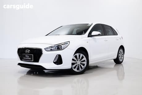 White 2018 Hyundai I30 Hatchback Go 1.6 Crdi