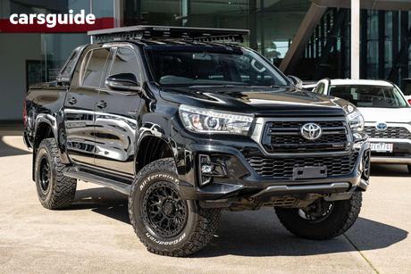 Black 2019 Toyota Hilux Double Cab Pick Up Rogue (4X4)