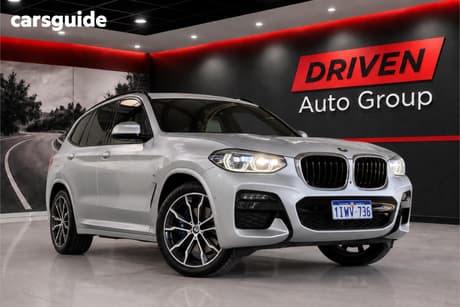 Silver 2021 BMW X3 Wagon Xdrive30D M Sport