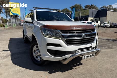 White 2019 Holden Colorado Crew Cab Pickup Ls (4X4)