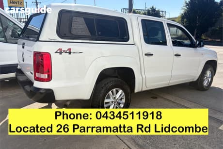 White 2021 Volkswagen Amarok Dual Cab Utility Tdi420 Core 4Motion