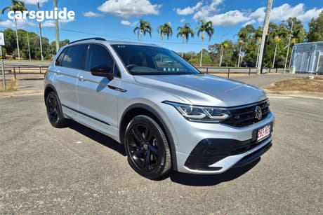 Silver 2022 Volkswagen Tiguan Wagon 162Tsi Monochrome