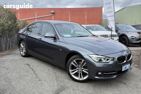 Grey 2016 BMW 318I Sedan Sport Line
