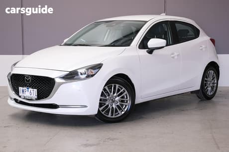 White 2022 Mazda 2 Hatchback G15 Gt