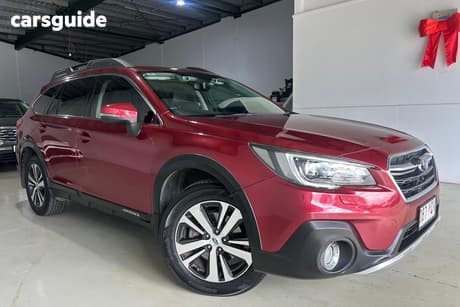Red 2018 Subaru Outback Wagon 2.5I Premium