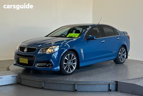 Blue 2014 Holden Commodore Sedan Ss-V