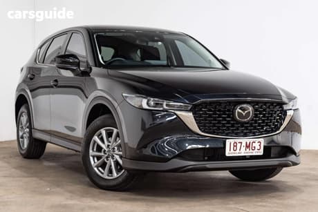 Black 2024 Mazda CX-5 Wagon G25 Maxx Sport (Awd)