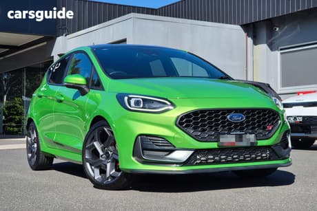 Green 2021 Ford Fiesta Hatchback St