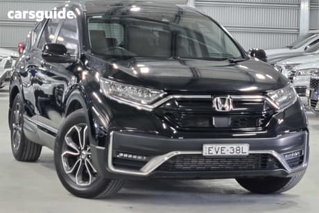 Black 2022 Honda CR-V Wagon Vti L7 (2Wd) 7 Seats
