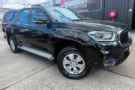 Black 2020 LDV T60 Double Cab Utility Pro (4X4)