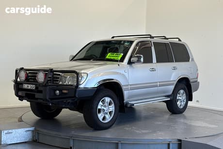 Silver 2006 Toyota Landcruiser Wagon Vx (4X4)