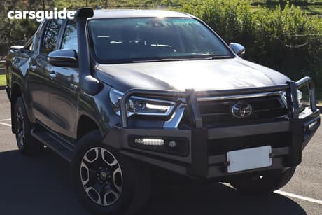 Grey 2021 Toyota Hilux Double Cab Pick Up Sr5 (4X4)