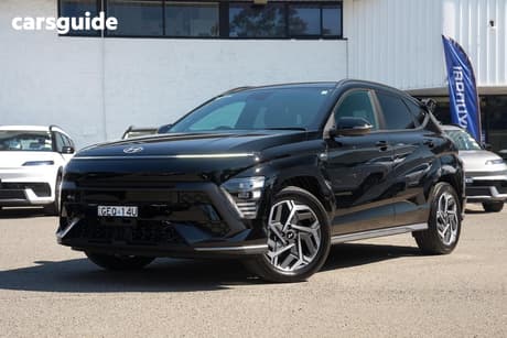 Black 2026 Hyundai Kona Wagon Hybrid Elite