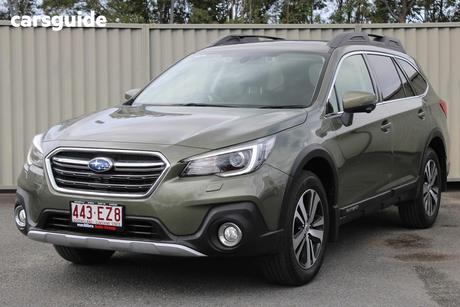 Green 2019 Subaru Outback Wagon 2.5I Premium Awd