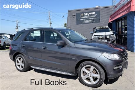 Grey 2012 Mercedes-Benz ML250 Wagon Cdi Bluetec (4X4)