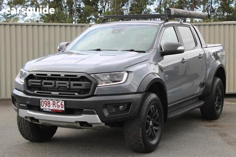 Grey 2020 Ford Ranger Double Cab Pick Up Raptor 2.0 (4X4)