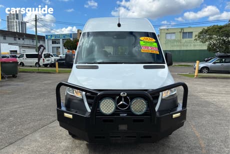 White 2020 Mercedes-Benz Sprinter Van 316Cdi Vs30 Lwb Rwd