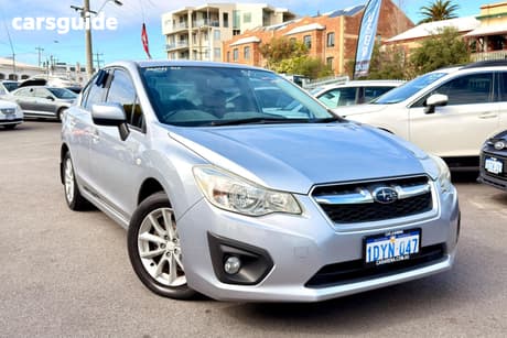 Silver 2012 Subaru Impreza Sedan 2.0I-L (Awd)