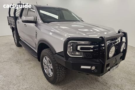 Grey 2023 Ford Ranger Double Cab Chassis Xlt 3.0 (4X4)