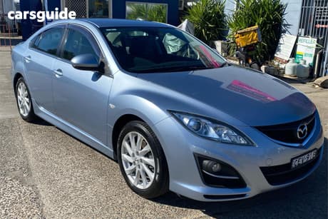 Blue 2012 Mazda 6 Sedan Touring