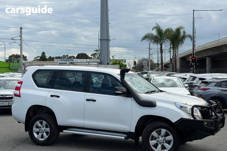 White 2014 Toyota Landcruiser Prado Wagon Gx (4X4)