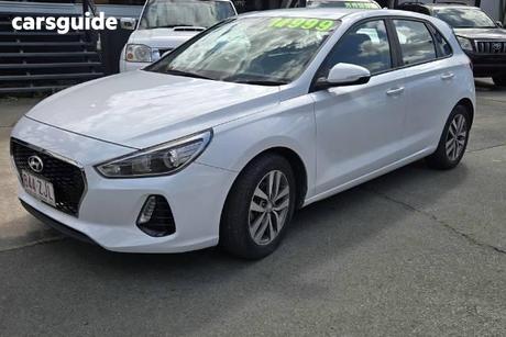 White 2017 Hyundai I30 Hatchback Active