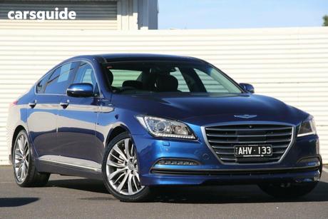 Blue 2016 Hyundai Genesis Sedan (Ultimate Pack)