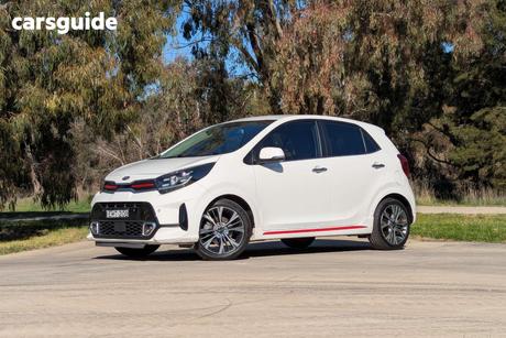White 2021 Kia Picanto Hatchback Gt-Line (Pe)