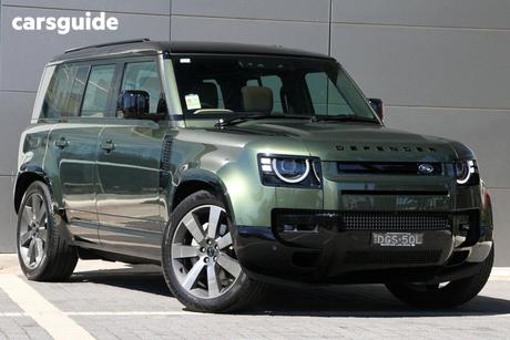 Green 2026 Land Rover Defender Wagon 110 D350 X-Dynamic Hse (257Kw)