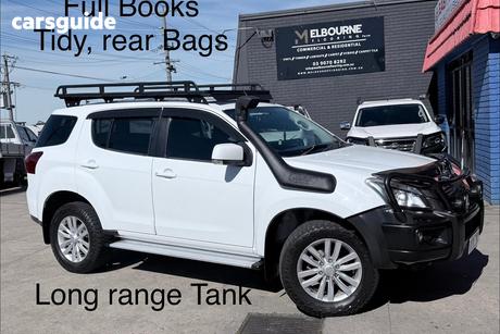 White 2015 Isuzu MU-X Wagon Ls-U (4X4)