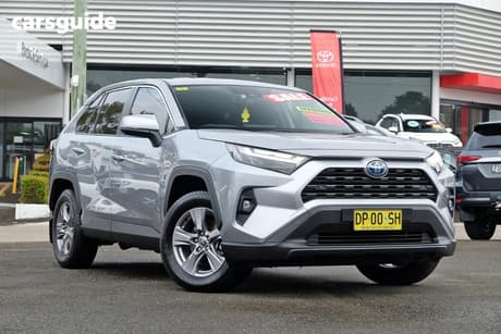 Silver 2024 Toyota RAV4 Wagon Gx (2Wd) Hybrid