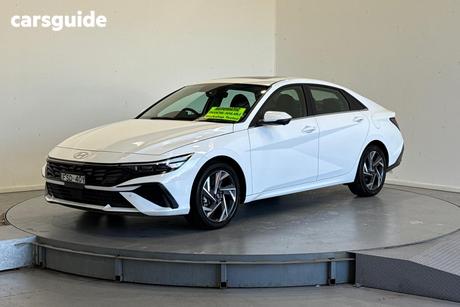 White 2024 Hyundai I30 Sedan Premium