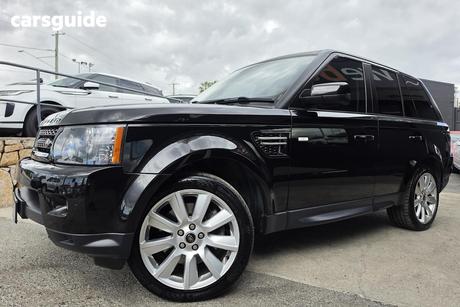 Black 2013 Land Rover Range Rover Sport SUV SDV6 SILVER 4X4